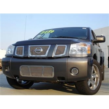 T-Rex Truck Products Grille Insert - Mesh Polished Stainless Steel - 54780