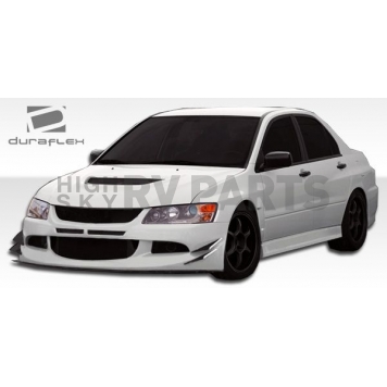 Extreme Dimensions Side Skirt - Primered Fiberglass Reinforced Plastic Black Set of 2 - 104856