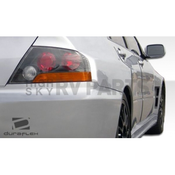 Extreme Dimensions Side Skirt - Primered Fiberglass Reinforced Plastic Black Set of 2 - 104856-1
