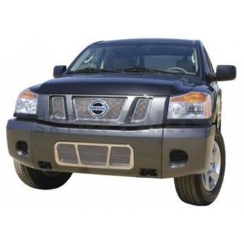 T-Rex Truck Products Grille Insert - Mesh Polished Stainless Steel - 54781