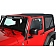Rugged Ridge Soft Top - Black Diamond Standard Top Sailcloth Fabric - 1376735