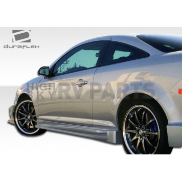 Extreme Dimensions Side Skirt - Primered Fiberglass Reinforced Plastic Black Set of 2 - 104917-3