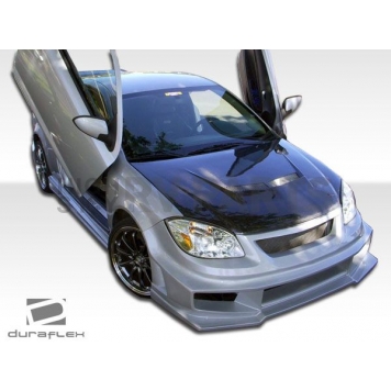 Extreme Dimensions Side Skirt - Primered Fiberglass Reinforced Plastic Black Set of 2 - 104917-4
