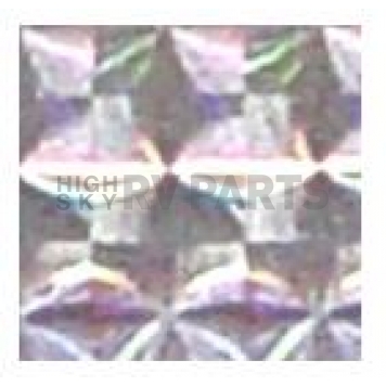 Trimbrite Pinstripe Tape - Single Solid Stripe Vinyl Chrome/ Silver - T0910