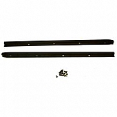 Rugged Ridge Windshield Channel Black - 1330801