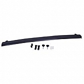 Rugged Ridge Windshield Channel Aluminum Black - 1330805