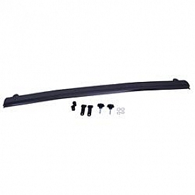 Rugged Ridge Windshield Channel Aluminum Black - 1330805