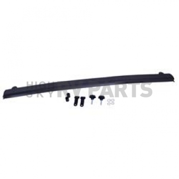 Rugged Ridge Windshield Channel Aluminum Black - 1330805