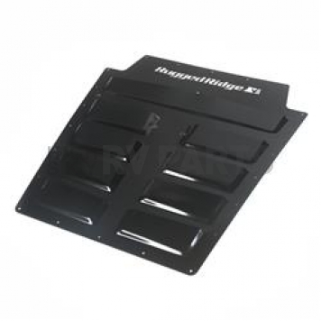 Rugged Ridge Hood Vent - Square Steel Black - 1775911