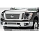 T-Rex Truck Products Grille Insert - Mesh Rectangular Polished Stainless Steel - 54785