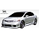 Extreme Dimensions Side Skirt - Primered Fiberglass Reinforced Plastic Black Set of 2 - 104933
