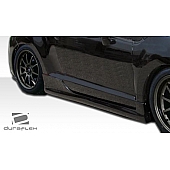 Extreme Dimensions Side Skirt - Primered Fiberglass Reinforced Plastic Black Set of 2 - 103919