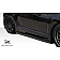 Extreme Dimensions Side Skirt - Primered Fiberglass Reinforced Plastic Black Set of 2 - 103919