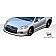 Extreme Dimensions Side Skirt - Primered Fiberglass Reinforced Plastic Black Set of 2 - 103919