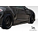 Extreme Dimensions Side Skirt - Primered Fiberglass Reinforced Plastic Black Set of 2 - 103919