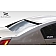 Extreme Dimensions Spoiler - Roof Mount Primered Fiberglass Black - 107040