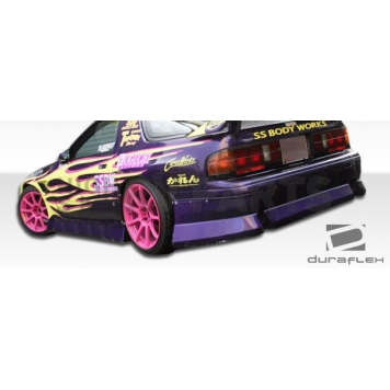 Extreme Dimensions Side Skirt - Primered Fiberglass Reinforced Plastic Black Set of 2 - 104232-1