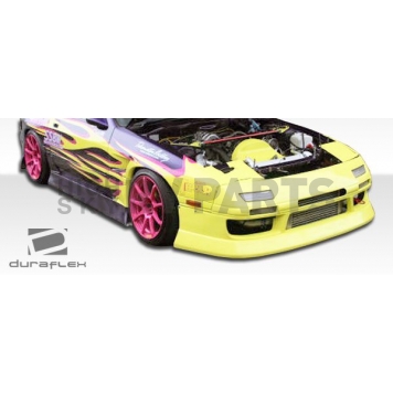 Extreme Dimensions Side Skirt - Primered Fiberglass Reinforced Plastic Black Set of 2 - 104232-6