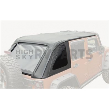 Rugged Ridge Soft Top - Black Diamond Fastback Top Vinyl - 1375038