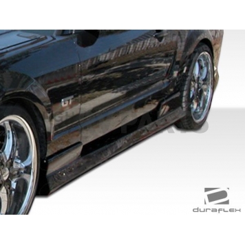 Extreme Dimensions Side Skirt - Primered Fiberglass Reinforced Plastic Black Set of 2 - 104297
