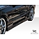 Extreme Dimensions Side Skirt - Primered Fiberglass Reinforced Plastic Black Set of 2 - 104297
