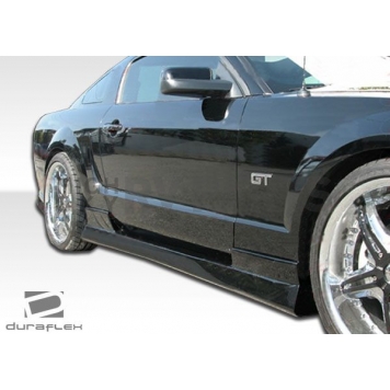 Extreme Dimensions Side Skirt - Primered Fiberglass Reinforced Plastic Black Set of 2 - 104297-7