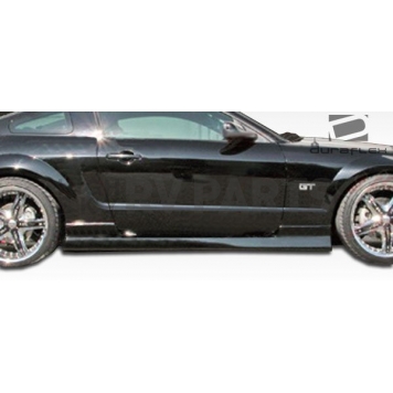 Extreme Dimensions Side Skirt - Primered Fiberglass Reinforced Plastic Black Set of 2 - 104297-8