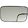 Help! By Dorman Exterior Mirror Glass Rectangular Power Single - 56242