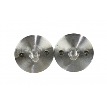 Kentrol Windshield Bump Stop - Stainless Steel Silver Set Of 2 - 30510-2