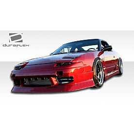 Extreme Dimensions Side Skirt - Primered Fiberglass Reinforced Plastic Black Set of 2 - 103548