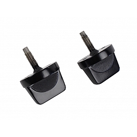 Kentrol Windshield Bump Stop - Stainless Steel Black Set Of 2 - 50510