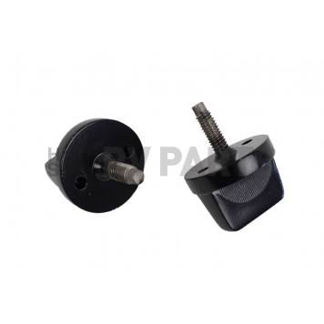Kentrol Windshield Bump Stop - Stainless Steel Black Set Of 2 - 50510-1