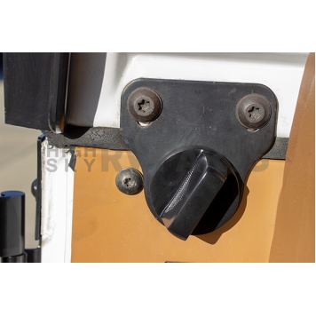 Kentrol Windshield Bump Stop - Stainless Steel Black Set Of 2 - 50510-2