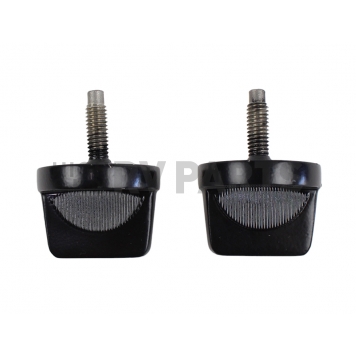 Kentrol Windshield Bump Stop - Stainless Steel Black Set Of 2 - 50510-5