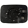 Help! By Dorman Exterior Mirror Glass Rectangular Power Single - 56243