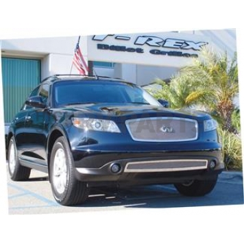 T-Rex Truck Products Grille Insert - Mesh Rectangular Polished Stainless Steel - 54801