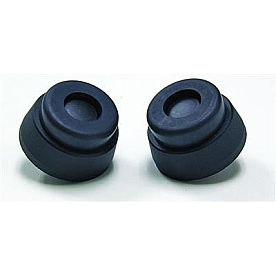 All Sales Windshield Bump Stop - Aluminum Black Set Of 2 - 3507K