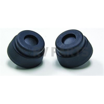 All Sales Windshield Bump Stop - Aluminum Black Set Of 2 - 3507K