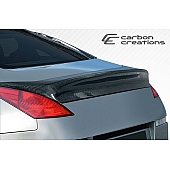 Extreme Dimensions Spoiler - 1 Piece Gloss UV Coated Carbon Fiber Black - 107074