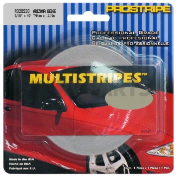 Trimbrite Pinstripe Tape - Double Stripe Vinyl Arizona Beige - R320230-1