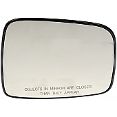 Help! By Dorman Exterior Mirror Glass Square Power Single - 56247