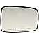 Help! By Dorman Exterior Mirror Glass Square Power Single - 56247