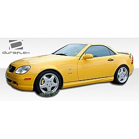 Extreme Dimensions Side Skirt - Primered Fiberglass Reinforced Plastic Black Set of 2 - 102489