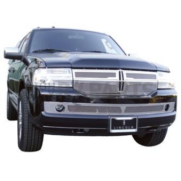 T-Rex Truck Products Grille Insert - Mesh Polished Stainless Steel - 54712