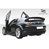 Extreme Dimensions Side Skirt - Primered Fiberglass Reinforced Plastic Black Set of 2 - 103155