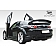 Extreme Dimensions Side Skirt - Primered Fiberglass Reinforced Plastic Black Set of 2 - 103155