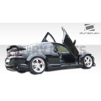 Extreme Dimensions Side Skirt - Primered Fiberglass Reinforced Plastic Black Set of 2 - 103155-1