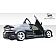 Extreme Dimensions Side Skirt - Primered Fiberglass Reinforced Plastic Black Set of 2 - 103155