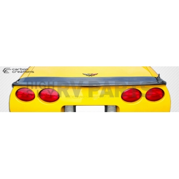 Extreme Dimensions Spoiler - 1 Piece Gloss UV Coated Carbon Fiber Black - 106894-2