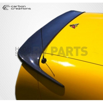 Extreme Dimensions Spoiler - 1 Piece Gloss UV Coated Carbon Fiber Black - 106894-3
